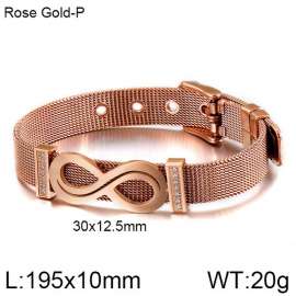 Stainless Steel Rose Gold-plating Bracelet