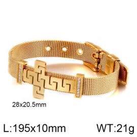 Stainless Steel Gold-plating Bracelet