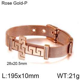 Stainless Steel Rose Gold-plating Bracelet