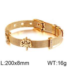 Stainless Steel Gold-plating Bracelet