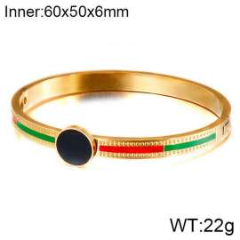 Stainless Steel Gold-plating Bangle