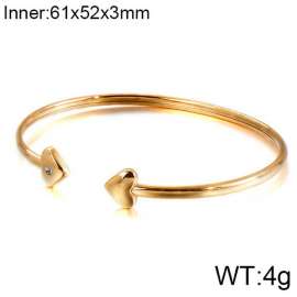 Stainless Steel Gold-plating Bangle