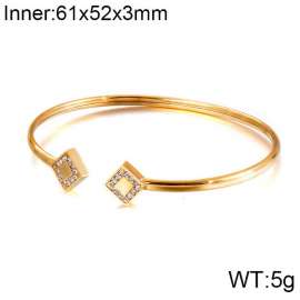 Stainless Steel Gold-plating Bangle