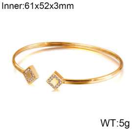 Stainless Steel Gold-plating Bangle