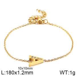 Stainless Steel Gold-plating Bracelet