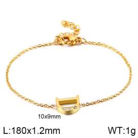 Stainless Steel Gold-plating Bracelet