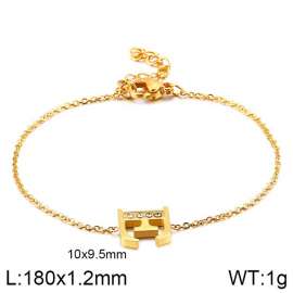 Stainless Steel Gold-plating Bracelet