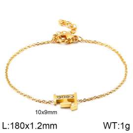 Stainless Steel Gold-plating Bracelet