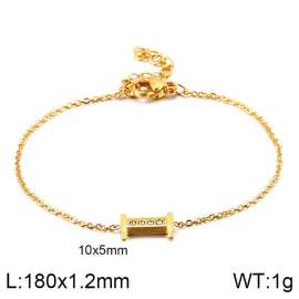 Stainless Steel Gold-plating Bracelet