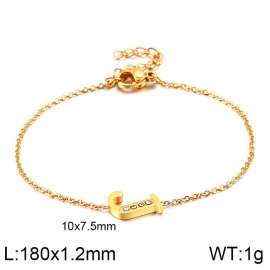 Stainless Steel Gold-plating Bracelet