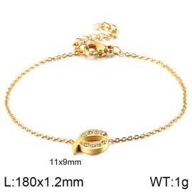 Stainless Steel Gold-plating Bracelet