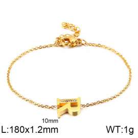 Stainless Steel Gold-plating Bracelet