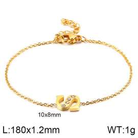 Stainless Steel Gold-plating Bracelet