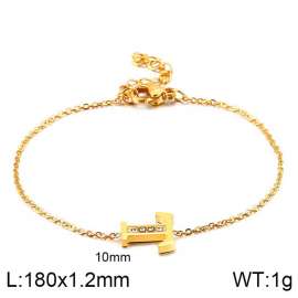 Stainless Steel Gold-plating Bracelet