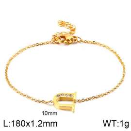 Stainless Steel Gold-plating Bracelet