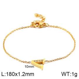 Stainless Steel Gold-plating Bracelet