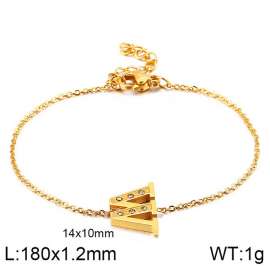 Stainless Steel Gold-plating Bracelet