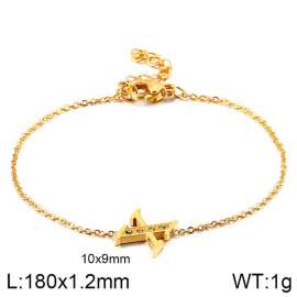 Stainless Steel Gold-plating Bracelet