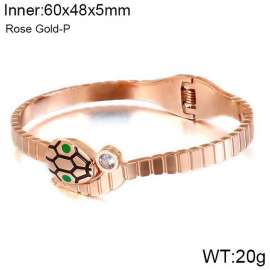 Stainless Steel Rose Gold-plating Bangle