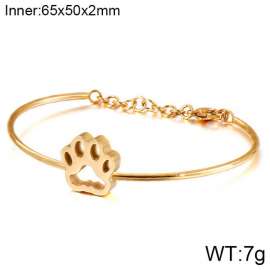 Stainless Steel Gold-plating Bangle