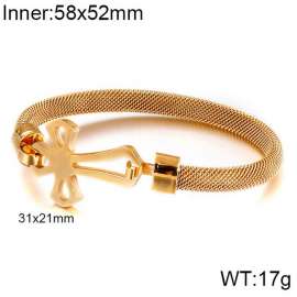 Stainless Steel Gold-plating Bangle