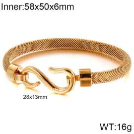 Stainless Steel Gold-plating Bangle