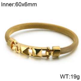 Stainless Steel Gold-plating Bangle