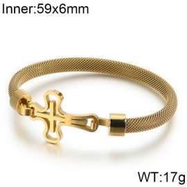 Stainless Steel Gold-plating Bangle