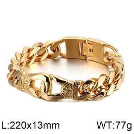 Stainless Steel Gold-plating Bracelet