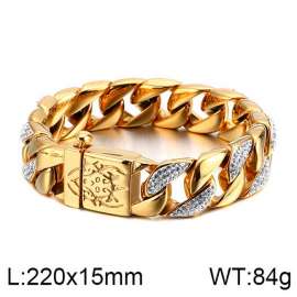 Stainless Steel Gold-plating Bracelet