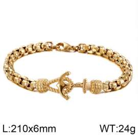 Stainless Steel Gold-plating Bracelet