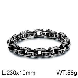 Stainless Skull Bracelet