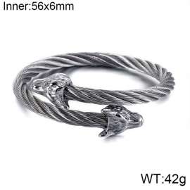 Stainless Steel Wire Bangle