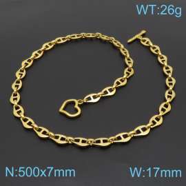 SS Gold-Plating Necklace