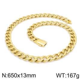 SS Gold-Plating Necklace