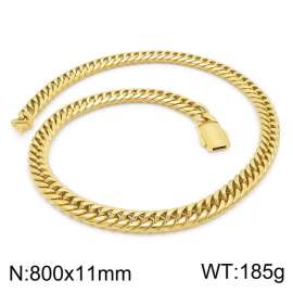 SS Gold-Plating Necklace