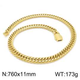 SS Gold-Plating Necklace