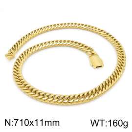 SS Gold-Plating Necklace