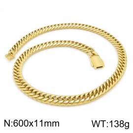 SS Gold-Plating Necklace