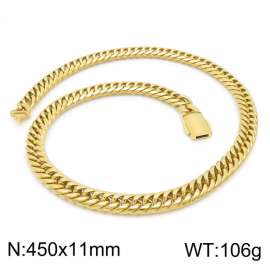 SS Gold-Plating Necklace