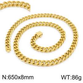 SS Gold-Plating Necklace