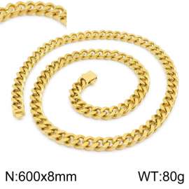 SS Gold-Plating Necklace