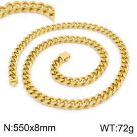 SS Gold-Plating Necklace