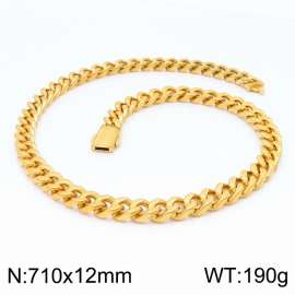 SS Gold-Plating Necklace