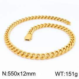 SS Gold-Plating Necklace