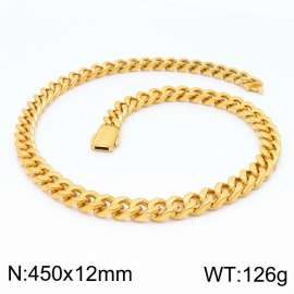 SS Gold-Plating Necklace