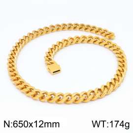 SS Gold-Plating Necklace