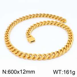 SS Gold-Plating Necklace