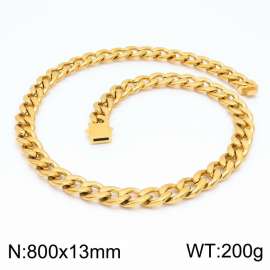 SS Gold-Plating Necklace