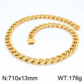 SS Gold-Plating Necklace